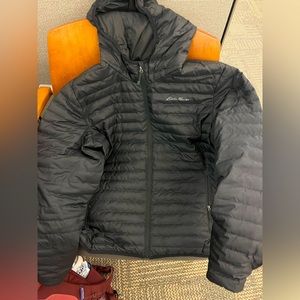 Eddie Bauer Women's Microlight Down Hooded Jacket